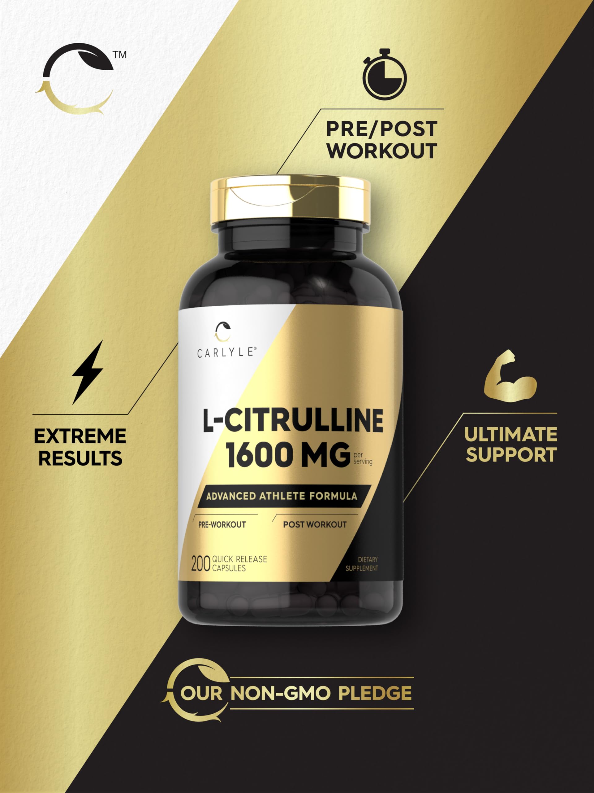 Foto 5 | Suplemento Carlyle, Cápsulas De L-citrulina, 1600 Mg, 200 Unidades - Venta Internacional.