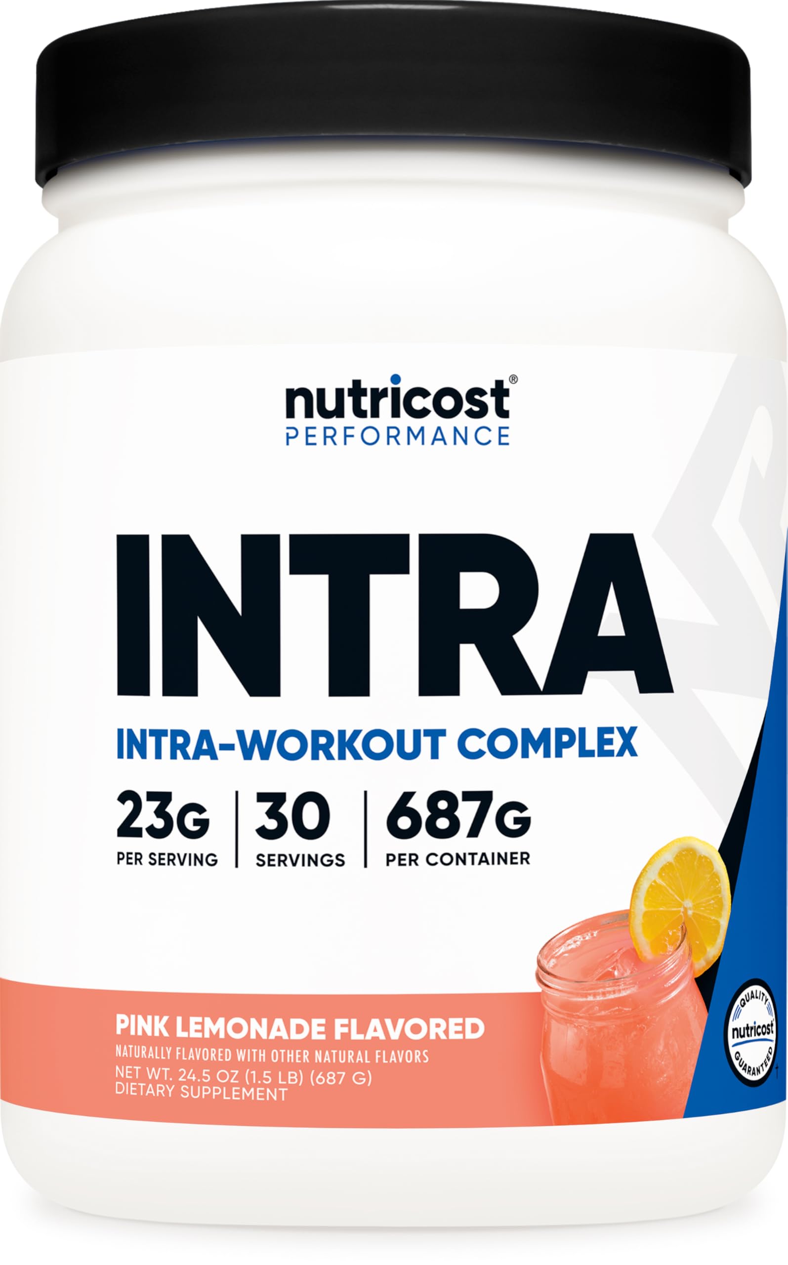 Foto 2 pulgar | Suplemento Para El Entrenamiento Nutricost, 30 Porciones De Limonada Rosa - Venta Internacional.