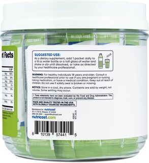 Foto 4 | Paquete De 40 Varillas Nutricost De Electrolytes Complex, Manzana Verde - Venta Internacional.
