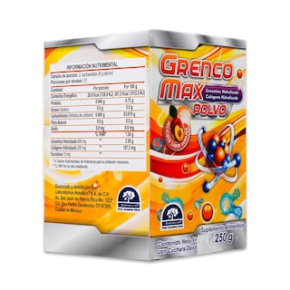 Foto 2 | Suplemento Alimenticio NATUTECH Grenco Max Polvo Frasco con 250 G