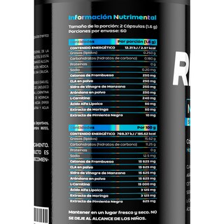 Foto 2 | Fórmula Nocturna 120 Cápsulas Night Blend Get Ripped