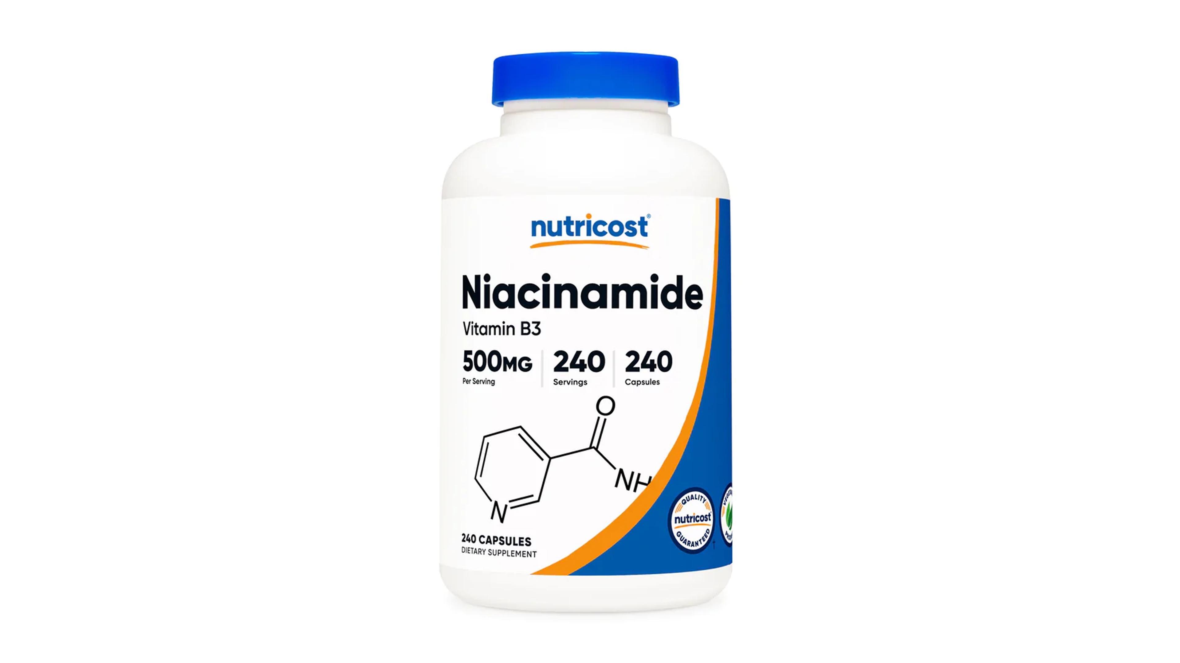 Niacinamida 500mg Vitamina B3 240 Capsulas $635