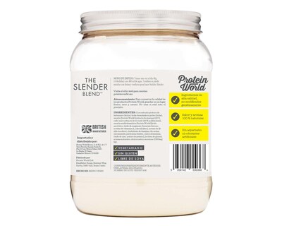 Foto 3 | The Slender Blend Fresa Protein World 600grs