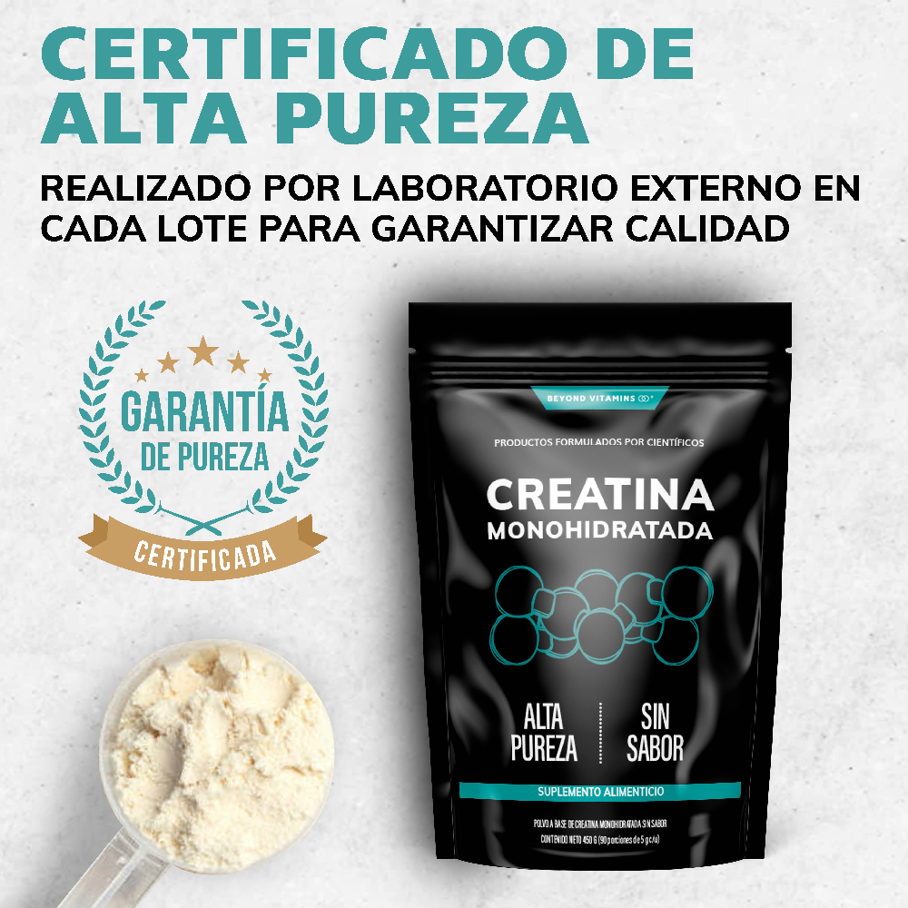 Foto 3 pulgar | Suplemento Alimenticio Beyond Vitamins Creatina Monohidratada Micronizada Pura 450 g