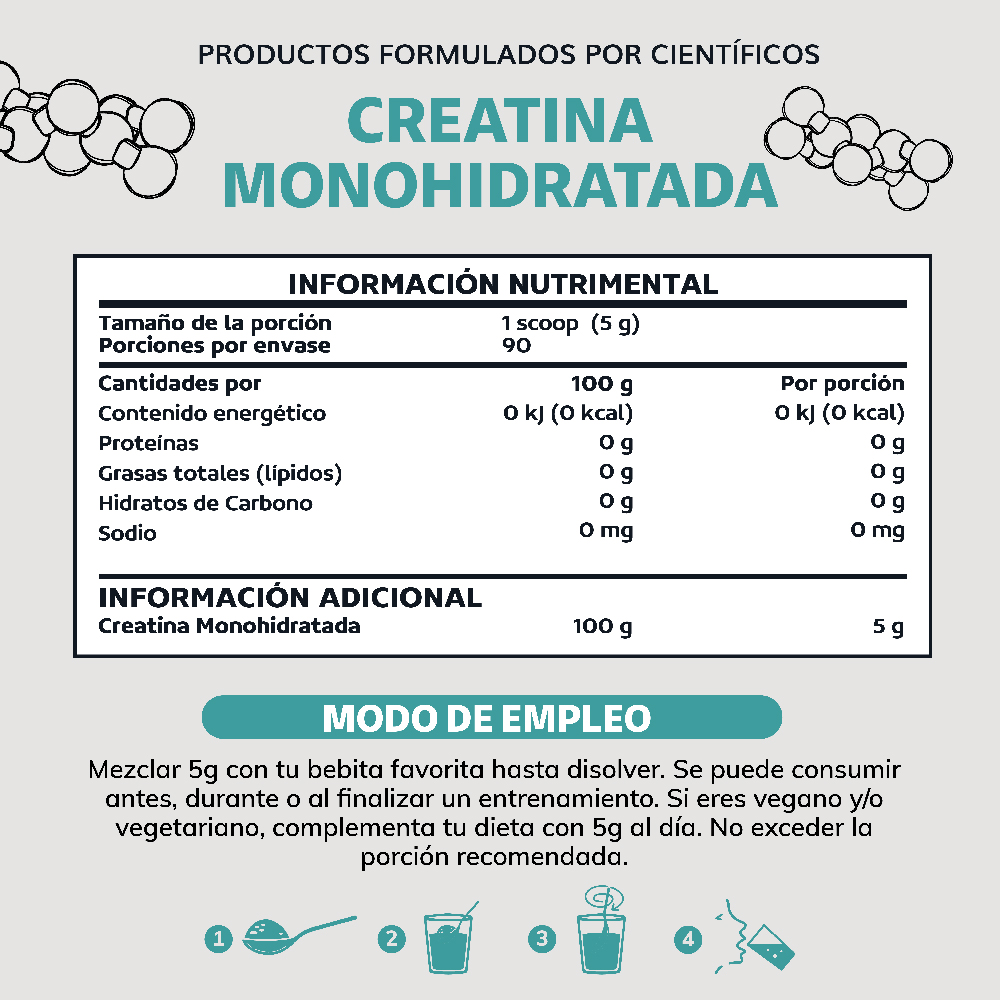 Foto 4 pulgar | Suplemento Alimenticio Beyond Vitamins Creatina Monohidratada Micronizada Pura 450 g