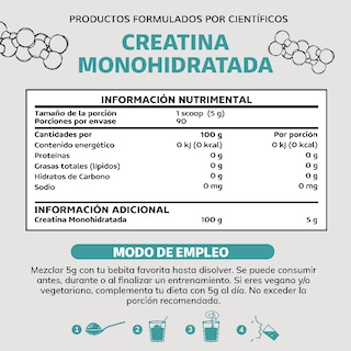Foto 3 | Suplemento Alimenticio Beyond Vitamins Creatina Monohidratada Micronizada Pura 450 g