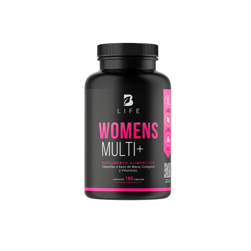 Foto 2 pulgar | Suplemento Alimenticio B Life Multivitamínico de 180 Cápsulas para Mujer