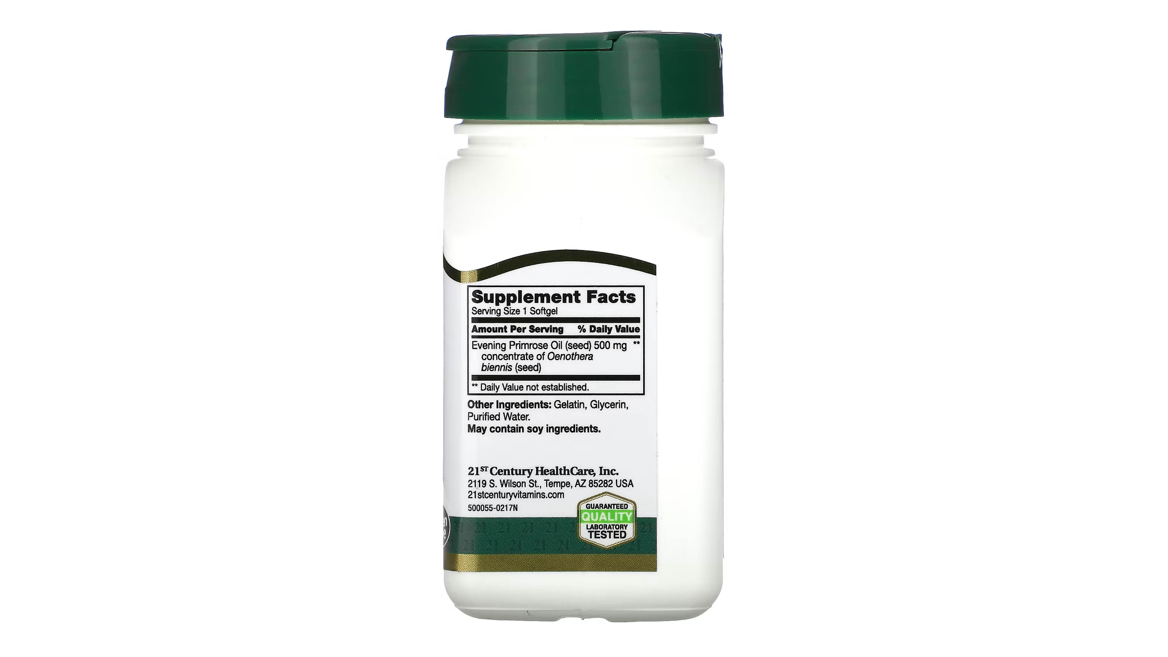 Foto 3 pulgar | Aceite de Onagra Primula + Primrose Century 21th 500 MG con 60 Sofgels