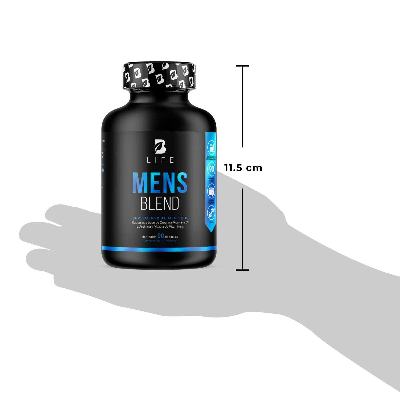Foto 7 pulgar | Multivitamínico B Life 90 Cápsulas para Hombres