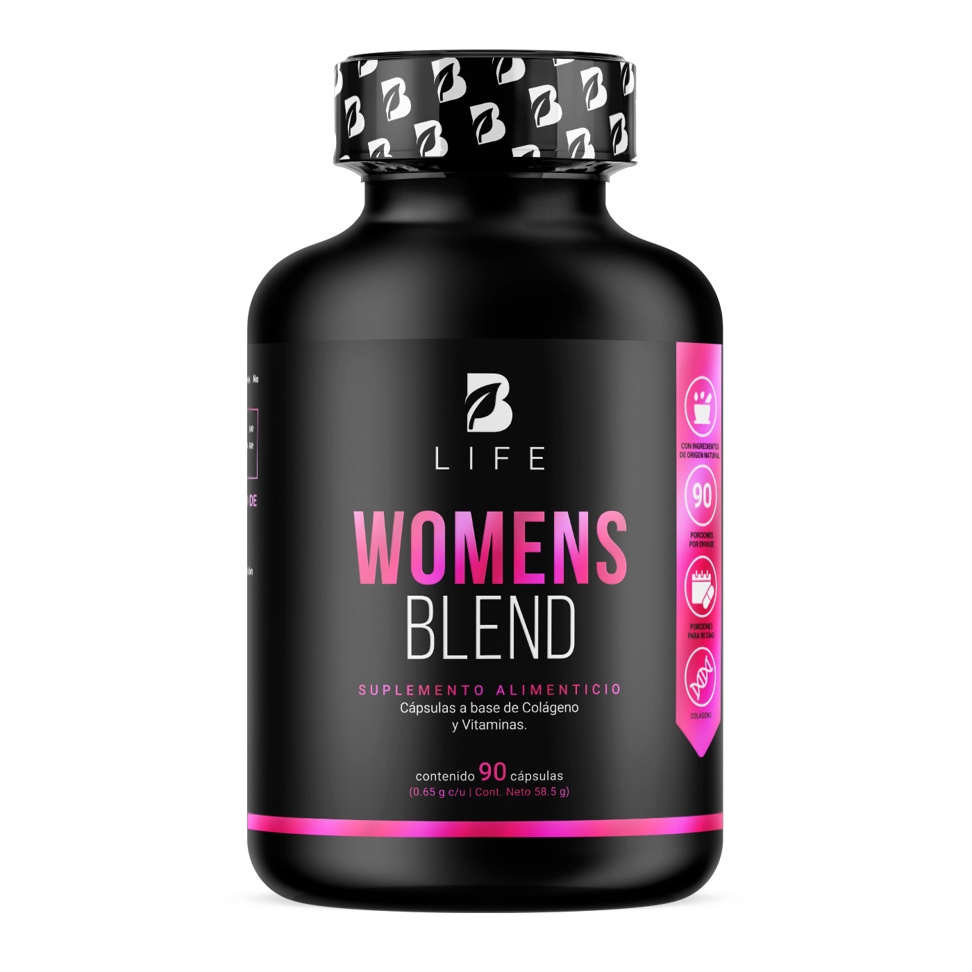 Foto 2 pulgar | Multivitamínico B Life 90 Cápsulas para Mujeres