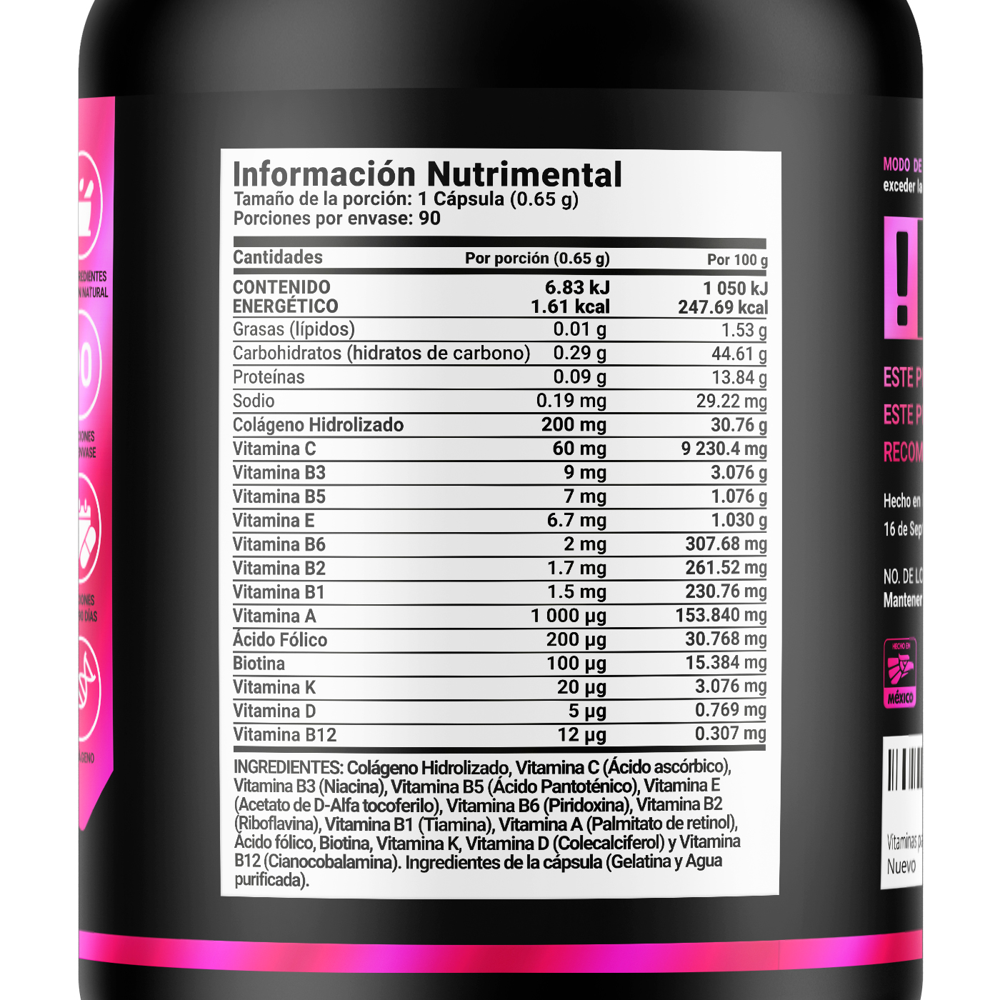 Foto 3 pulgar | Multivitamínico B Life 90 Cápsulas para Mujeres