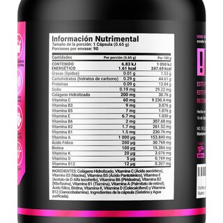 Foto 2 | Multivitamínico B Life 90 Cápsulas para Mujeres