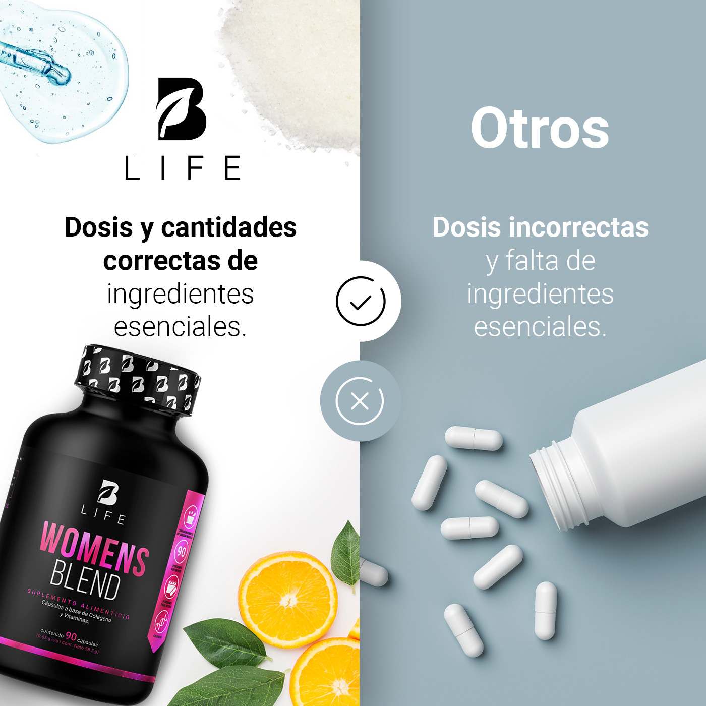 Foto 6 pulgar | Multivitamínico B Life 90 Cápsulas para Mujeres