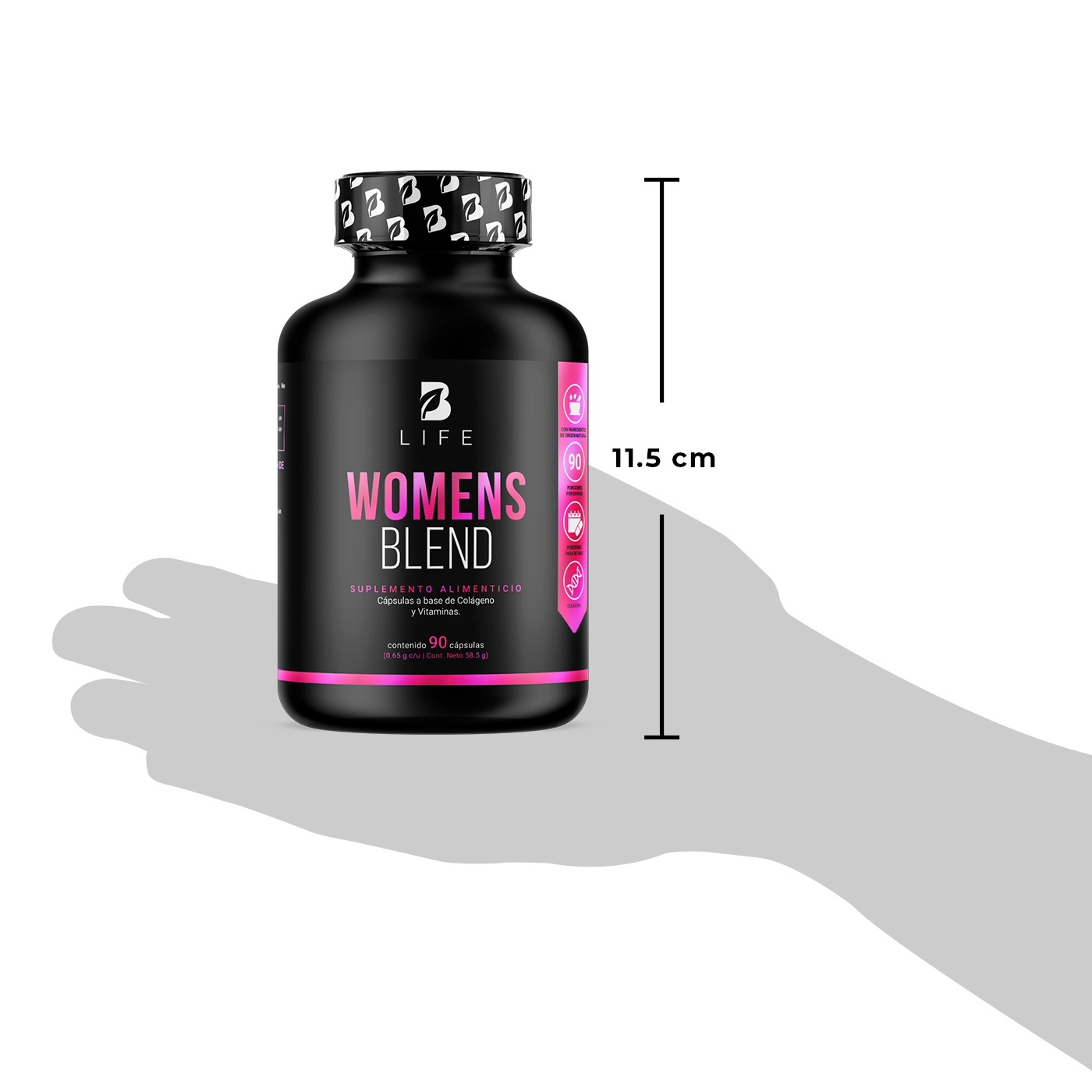 Foto 7 pulgar | Multivitamínico B Life 90 Cápsulas para Mujeres