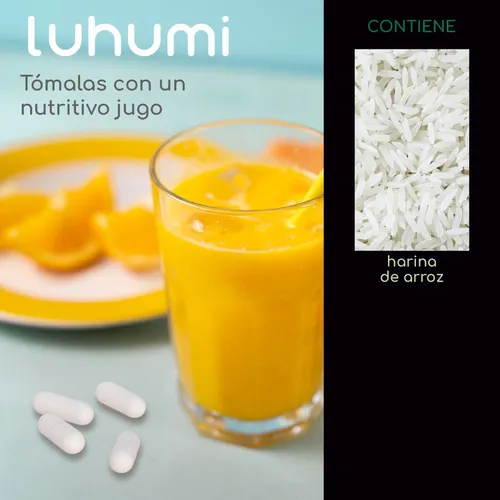 Foto 4 pulgar | Suplemento Alimenticio Melatirelax Luhumi 120 Capsulas