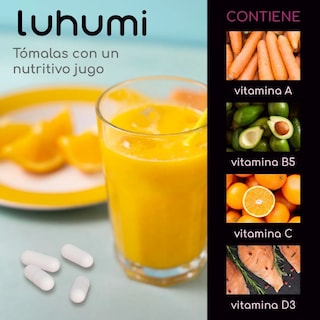 Foto 3 | Suplemento Alimenticio Luhumi Biotina Colágeno 120 Cápsulas