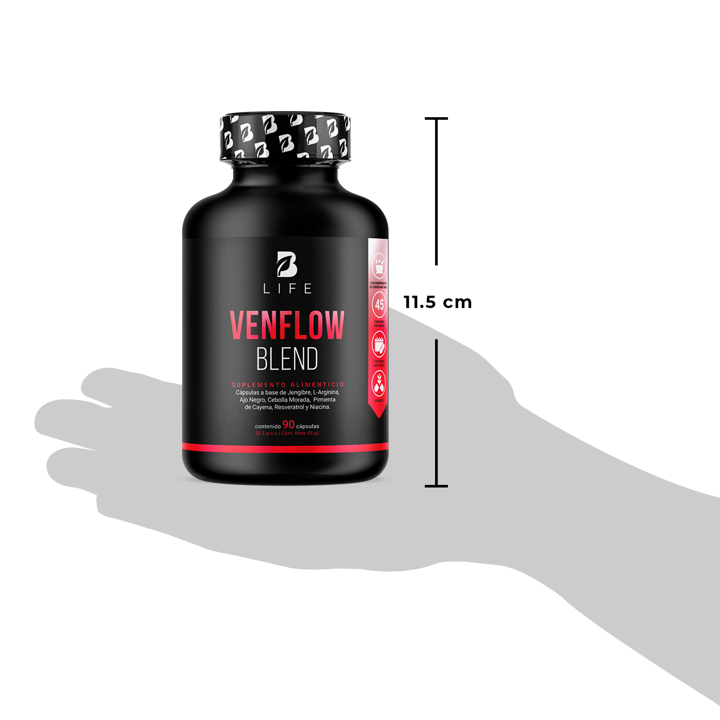 Foto 6 | Complejo para la Circulación de 90 Cápsulas Venflow Blend B Life