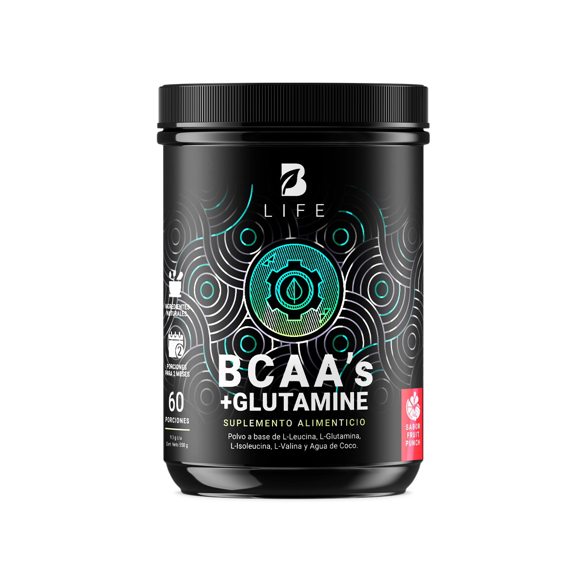 Suplemento Alimenticio B Life Bcaa's + Glutamine 60 Porciones