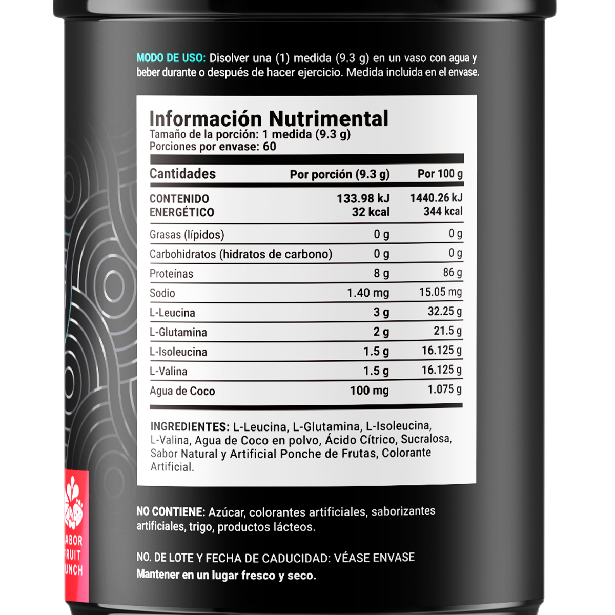 Foto 2 | Suplemento Alimenticio B Life Bcaa's + Glutamine 60 Porciones