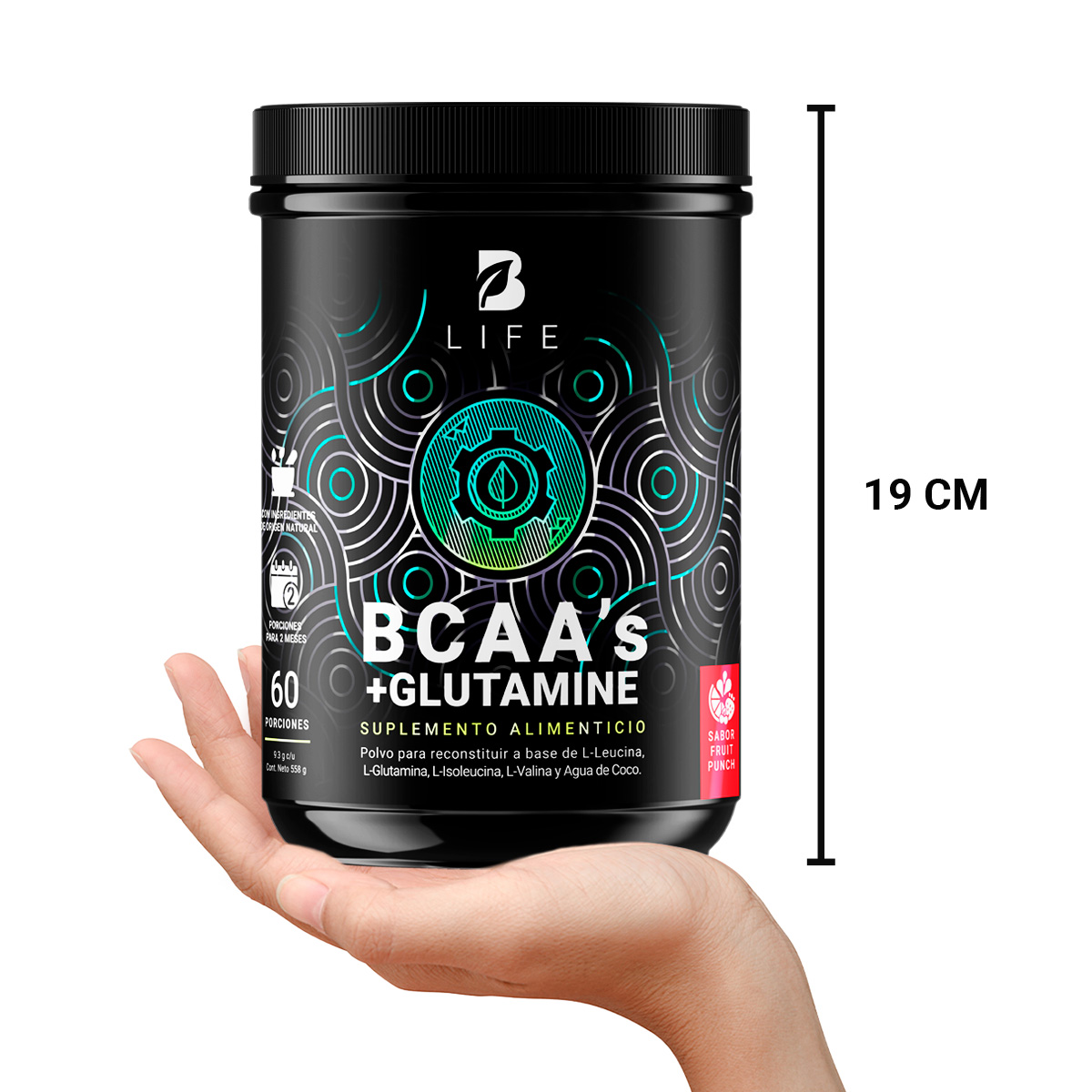 Foto 6 | Suplemento Alimenticio B Life Bcaa's + Glutamine 60 Porciones