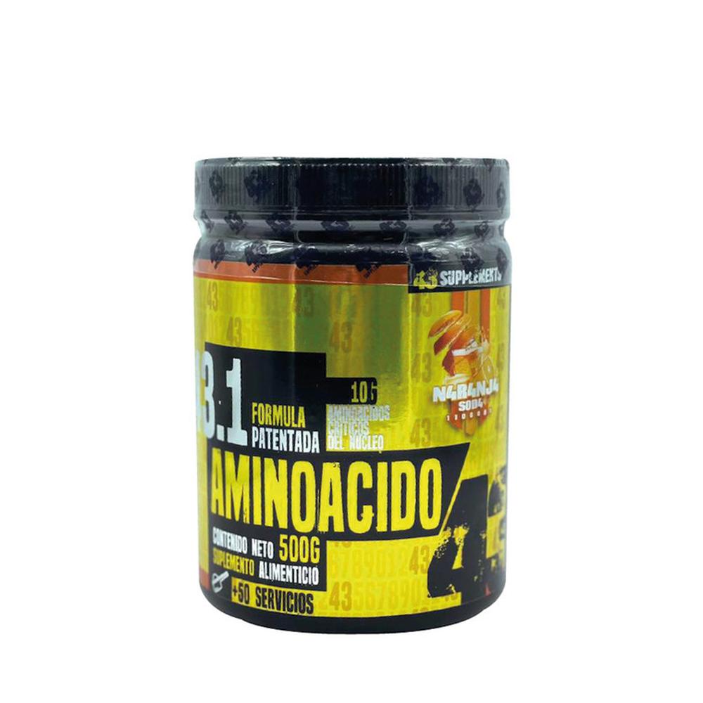 Foto 1 | Suplemento Alimenticio 43 Supplements Aminoácidos 500 g