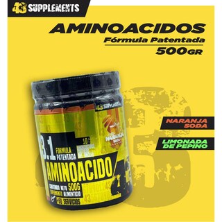 Foto 2 | Suplemento Alimenticio 43 Supplements Aminoácidos 500 g