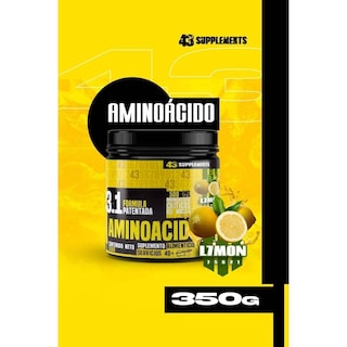 Foto 5 | Suplemento Alimenticio 43 Supplements Aminoácidos 500 g