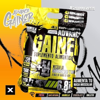 Foto 5 | Proteína 43 Supplements Advance Gainer Ganador de Masa 6.8 kg