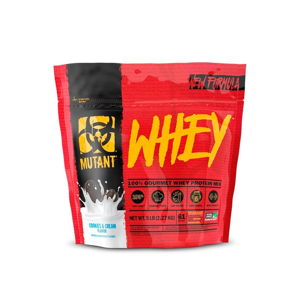 Foto 2 pulgar | Proteína Mutant Whey Sabor Cookies & Cream