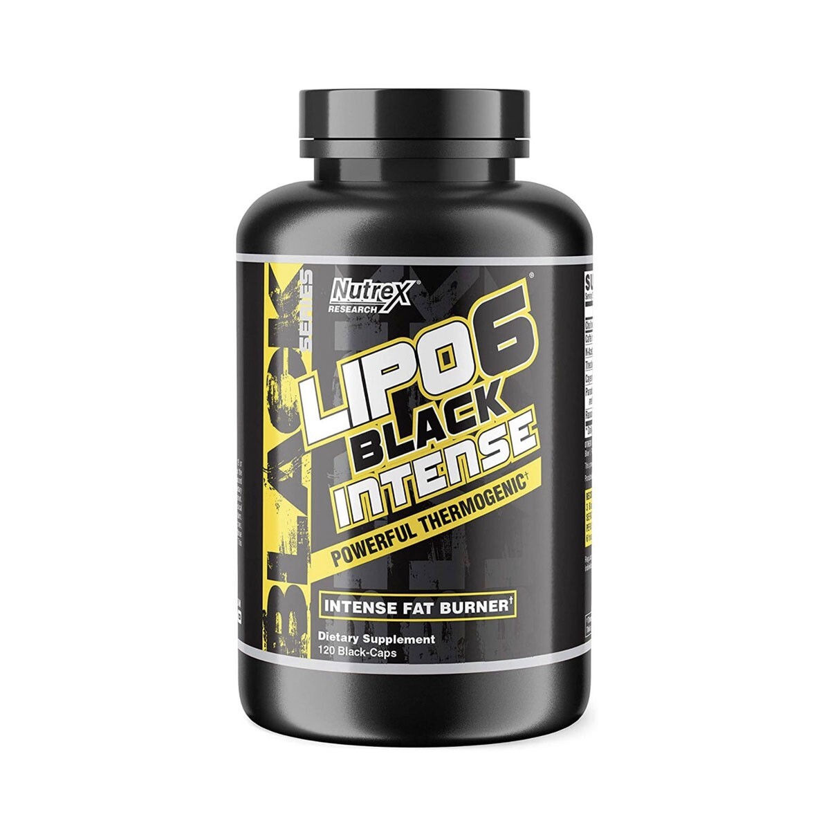 Suplemento Alimenticio Lipo 6 Black Uc Intense Fat Burner Nutrex sin Sabor