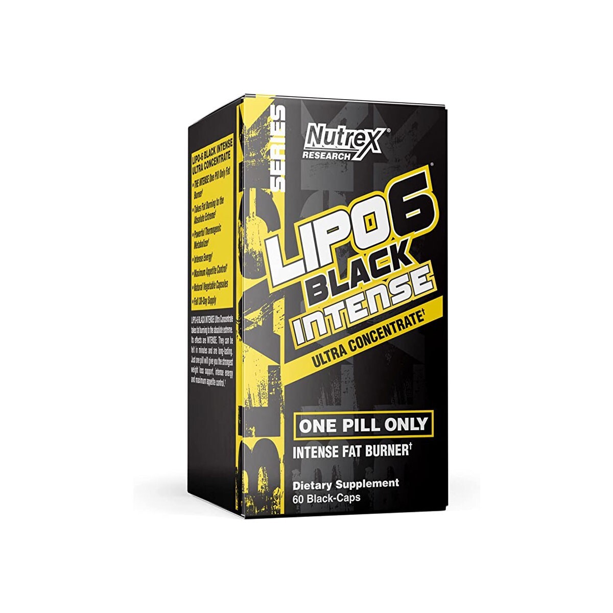 Foto 3 pulgar | Suplemento Alimenticio Lipo 6 Black Uc Intense Fat Burner Nutrex sin Sabor