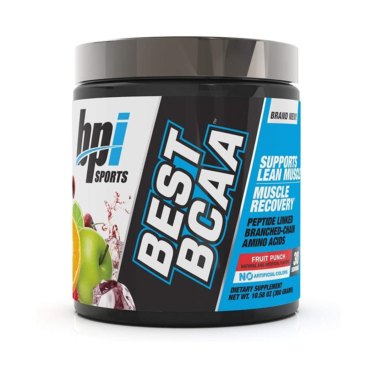 Suplemento Alimenticio Aminoácido Best Bcaa BPI Sports Sabor Ponche de Frutas 300 Gr