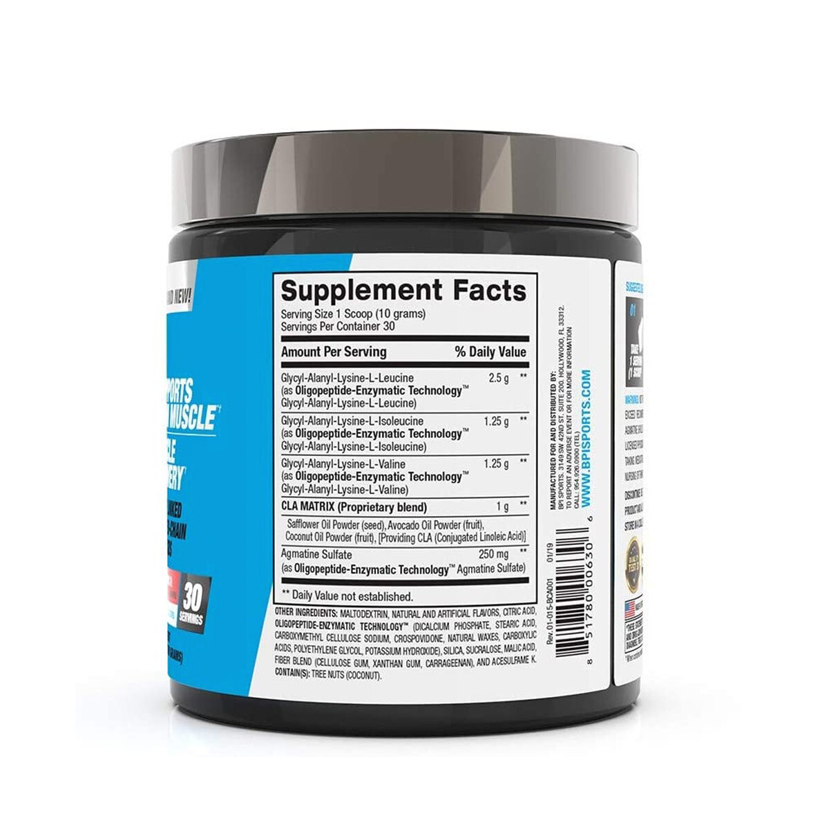 Foto 3 pulgar | Suplemento Alimenticio Aminoácido Best Bcaa BPI Sports Sabor Ponche de Frutas 300 Gr
