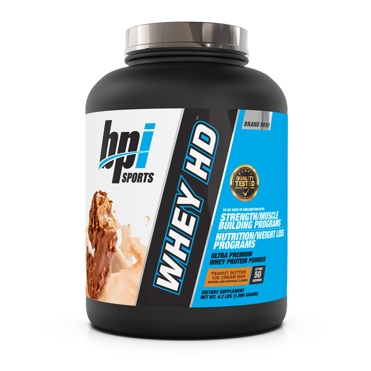 Proteína Whey  Hd BPI Sports Sabor Mantequilla de Maní