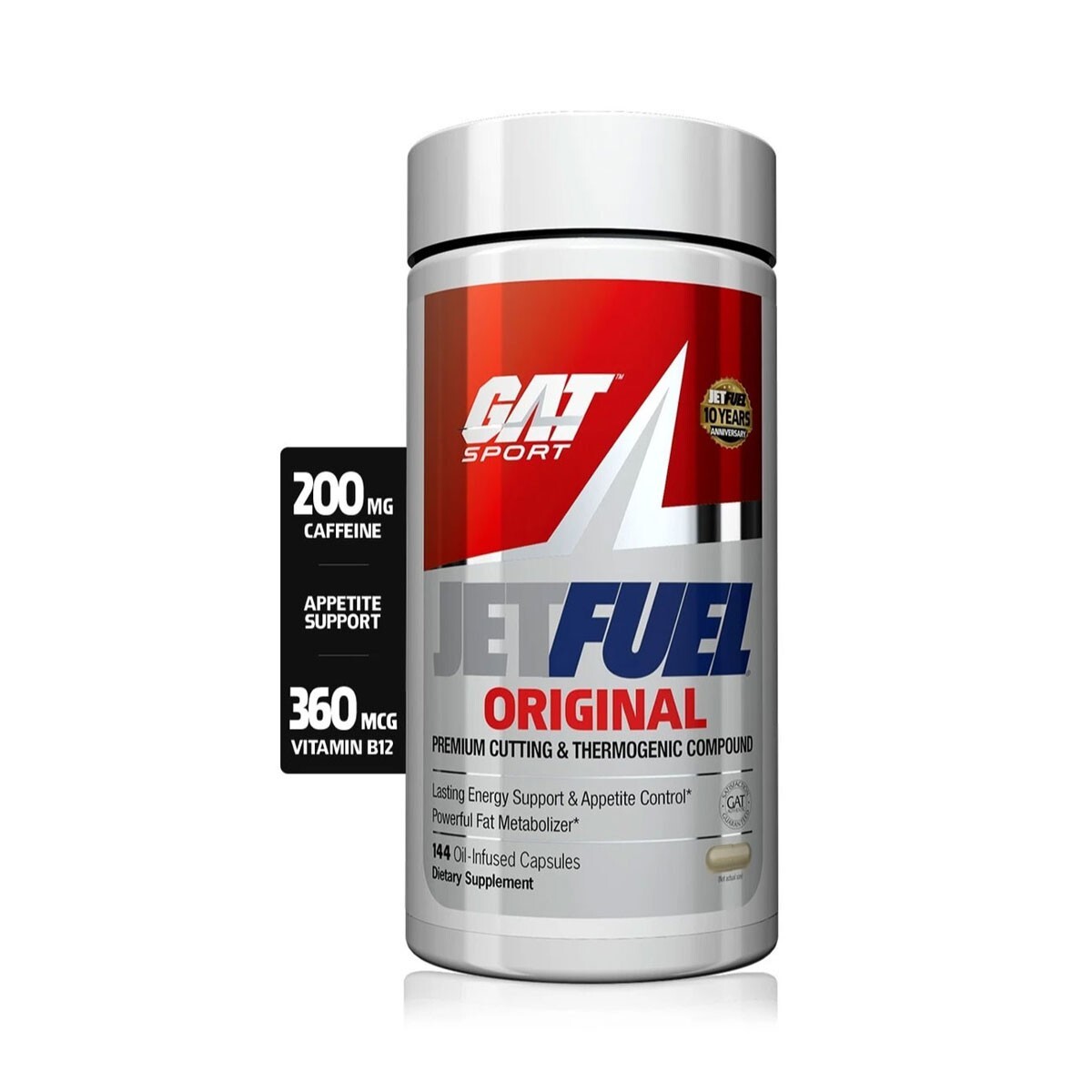 Foto 3 pulgar | Suplemento Alimenticio GAT Jet Fuel Original