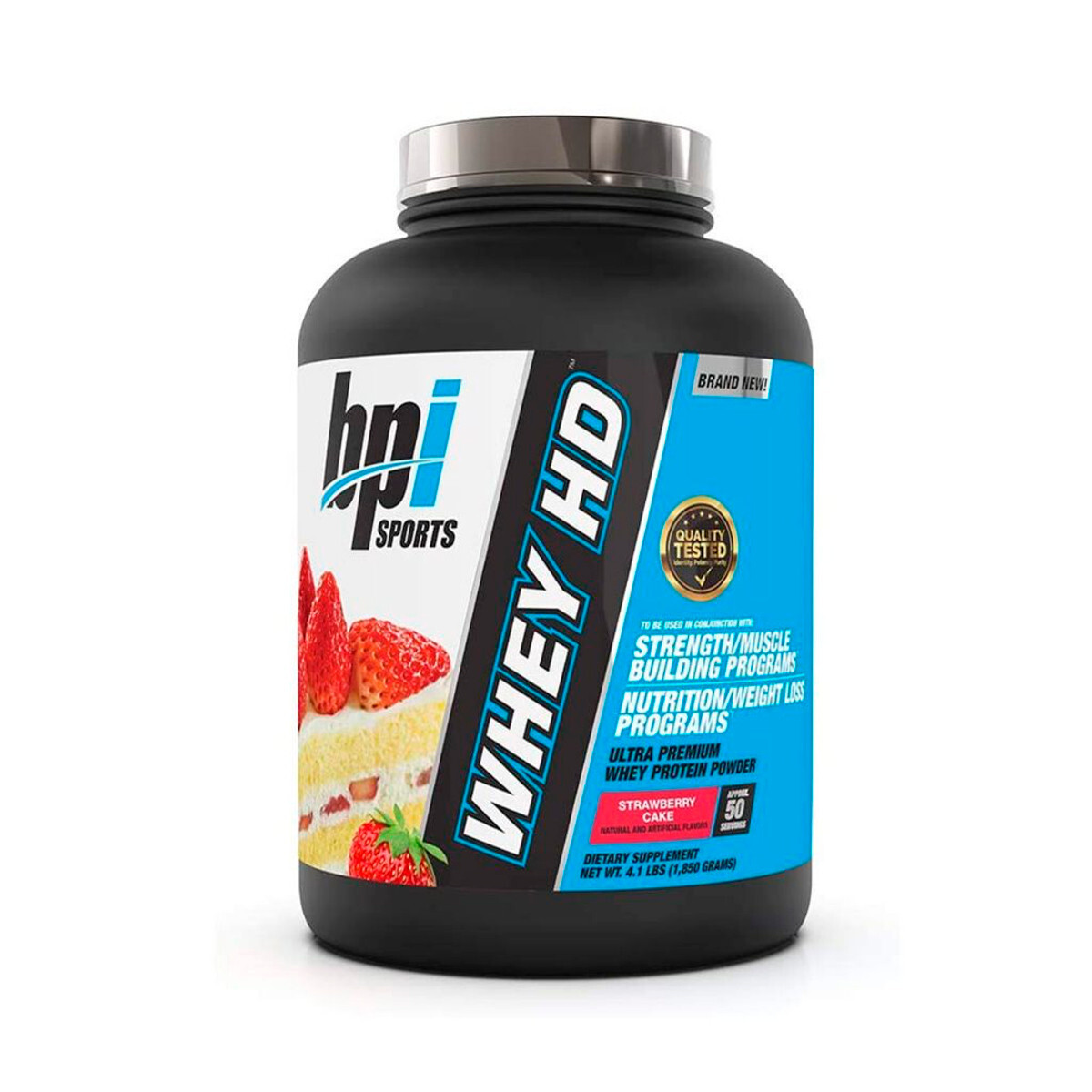 Foto 2 pulgar | Proteína Whey HD BPI Sports Sabor Pastel de Fresa