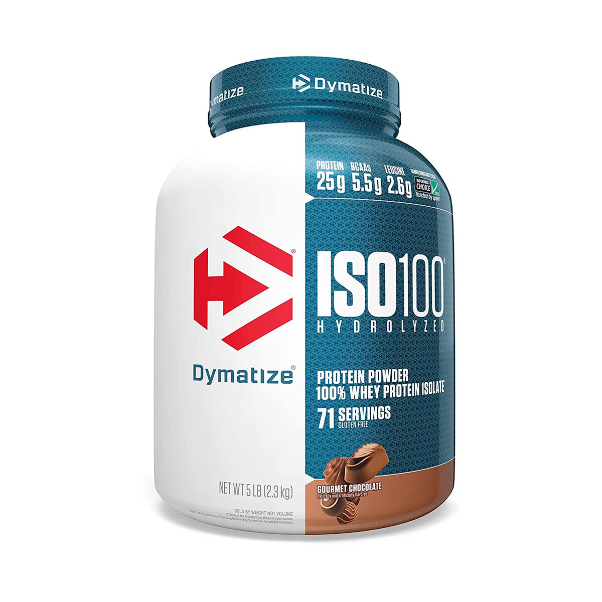 Foto 1 | Proteína Isolatada Iso 100 Dymatize Sabor Chocolate