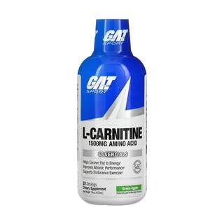 Foto 1 | Suplemento Alimenticio L Carnitine 1500 mg GAT Sabor Manzana Verde 400 Gr