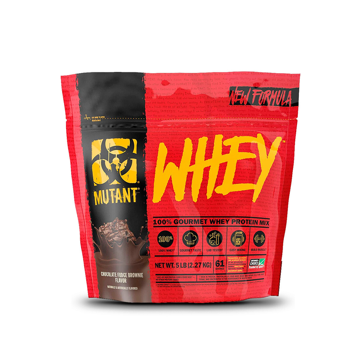Foto 2 pulgar | Proteína Mutant Whey Sabor Chocolate Fudge Brownie