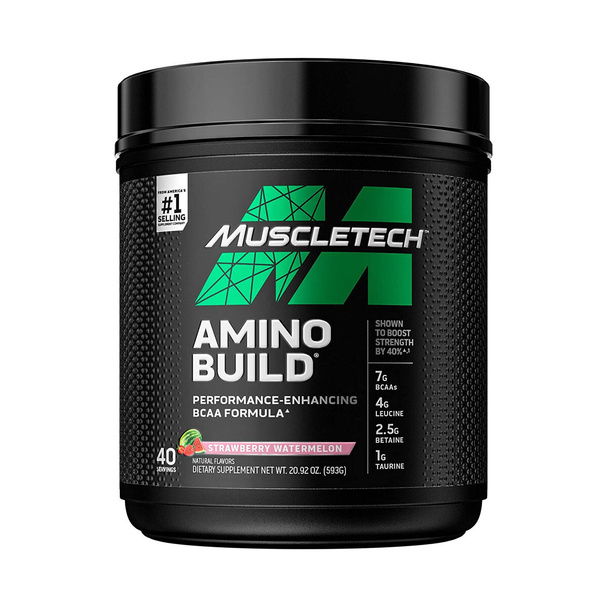 Foto 1 | Suplemento Alimenticio Amino Build MuscleTech Sabor Fresa Sandía 590 Gr