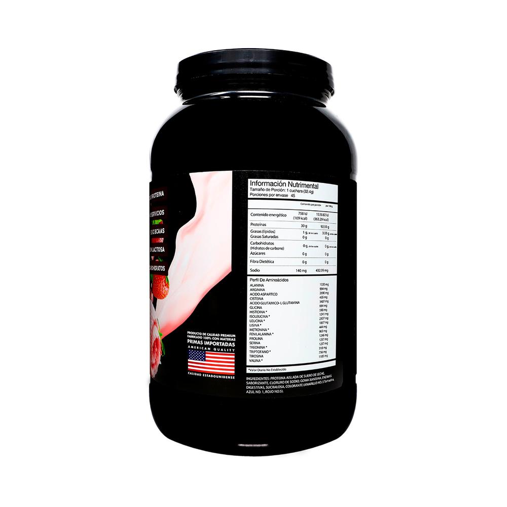 Foto 4 pulgar | Proteína Pitbul Labs Fresa 45 Servicios
