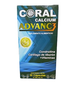 Foto 1 | Suplemento Alimenticio Ultra Advance Coral Calcium 30 Cápsulas