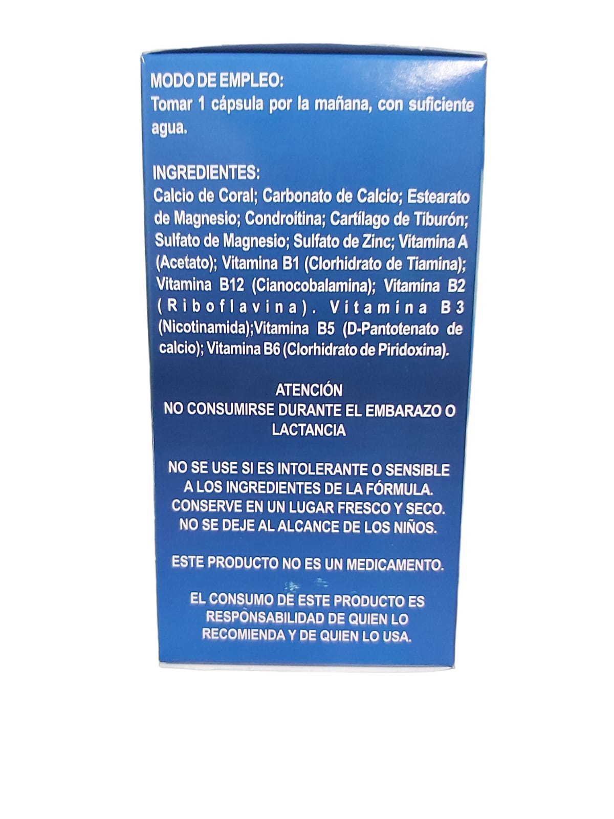 Foto 2 | Suplemento Alimenticio Ultra Advance Coral Calcium 30 Cápsulas