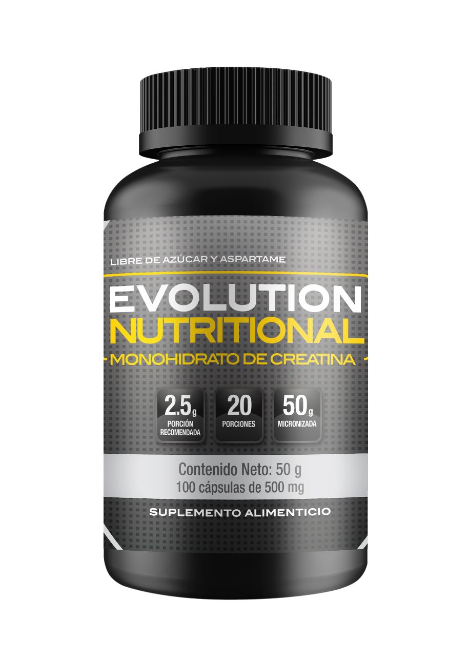 Foto 1 | Suplemento Alimenticio Evolution Monohidrato de Creatina 100 Cápsulas