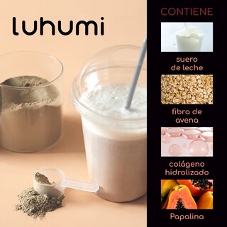 Foto 3 | Suplemento Alimenticio Whey Protein Luhumi Suero de Leche Chocolate 2 LB