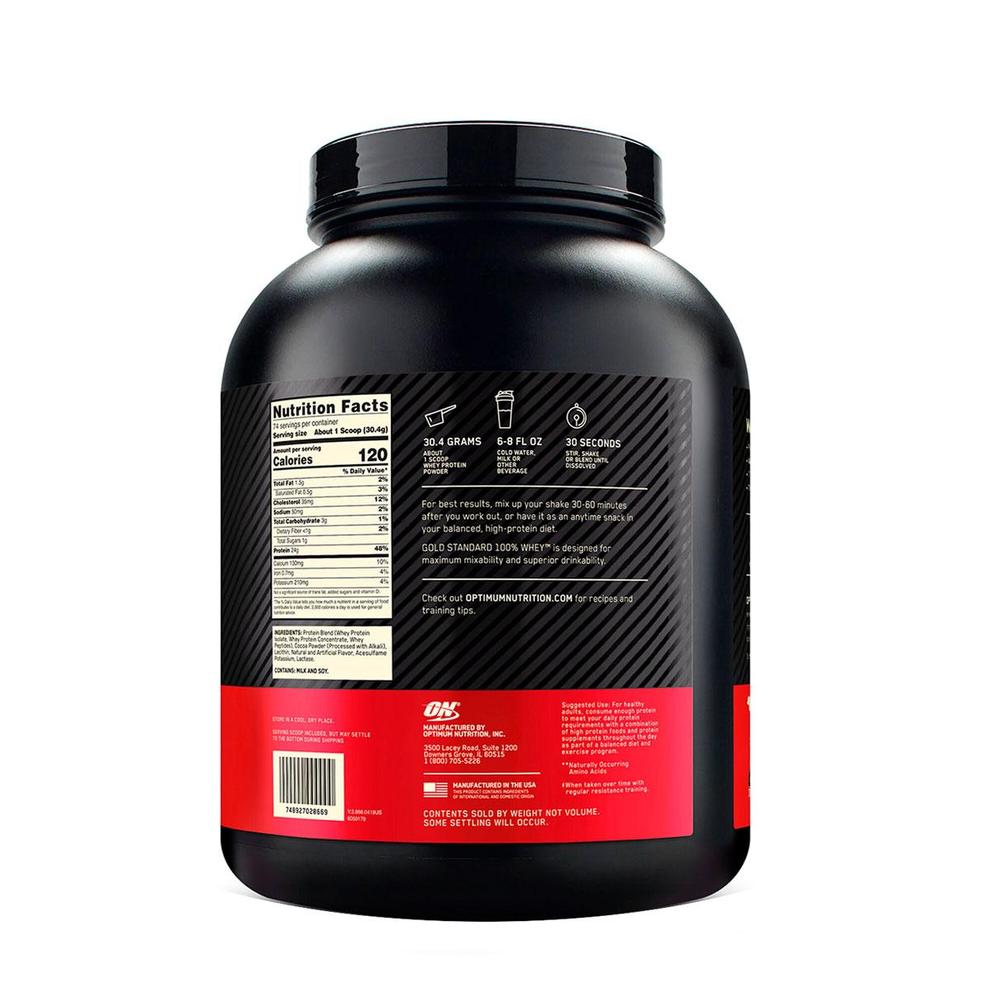 Foto 2 | Proteína Optimum Nutrition Gold Standard 100% Whey 5 Lbs