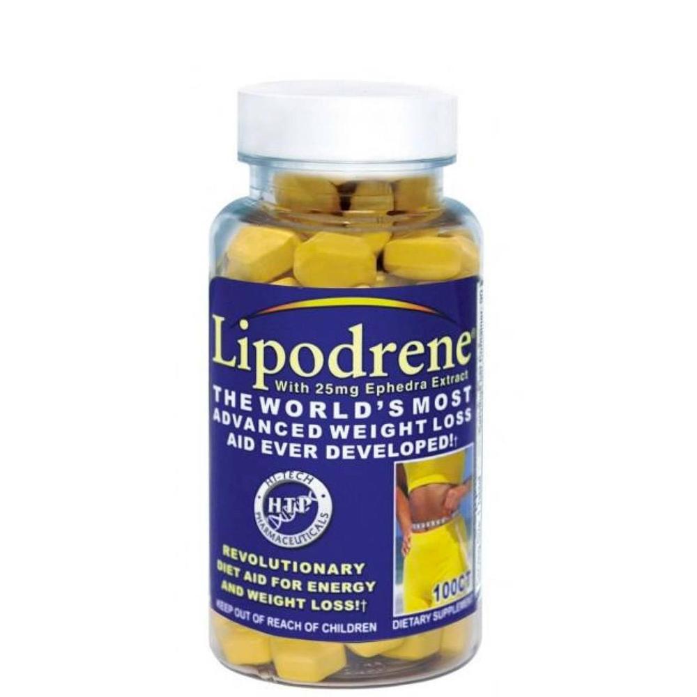 Foto 1 | Pre Entrenamiento Hi-tech Lipodrene 100 Tabletas (100 Servicios)