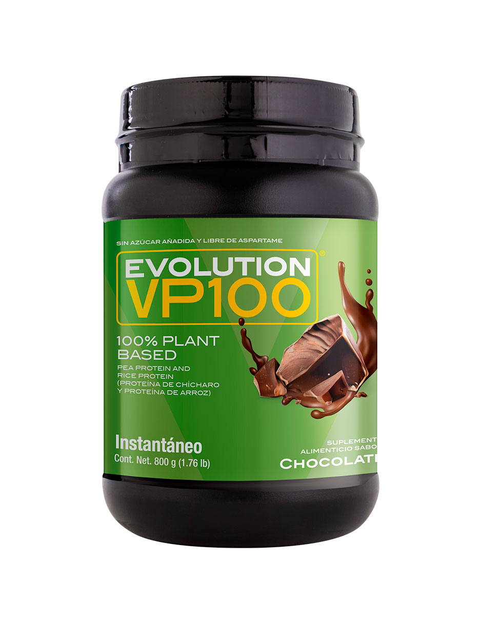 Proteína Vegana Evolution Vp100 800 Gramos Sabor Chocolate
