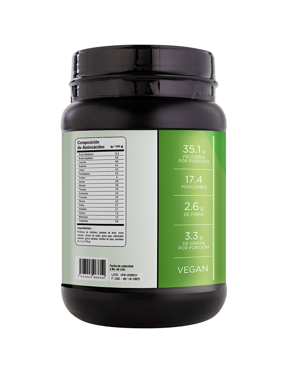 Foto 4 pulgar | Proteína Vegana Evolution Vp100 800 Gramos Sabor Chocolate