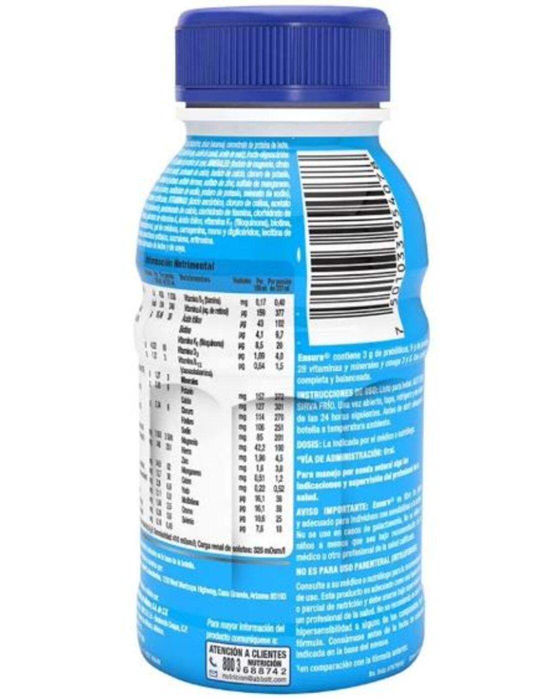 Foto 3 pulgar | Suplemento Líquido Sabor Fresa Ensure 237 ml
